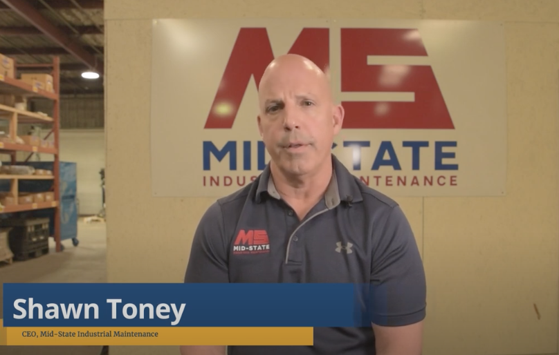 Shawn Toney, CEO, Mid-State Industrial Maintenance